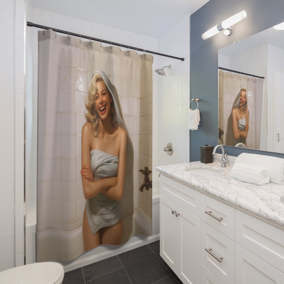 Oops! Shower Curtain