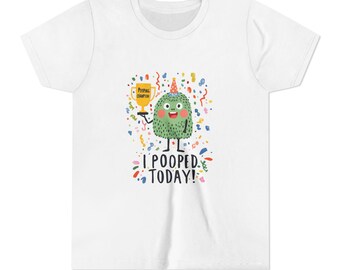 Funny Kids' T I Pooped Today T-Shirt