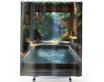 Zen Escape Shower Curtain