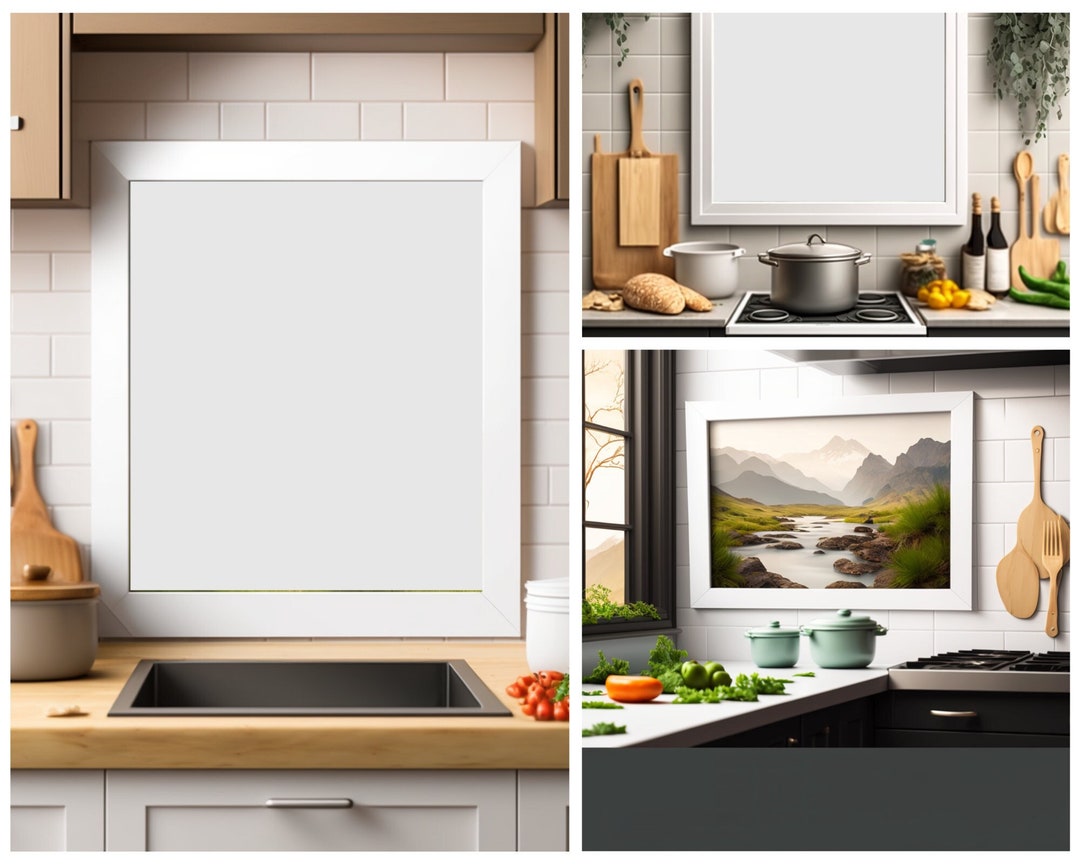 Photo Frames for Kitchen Mockups for Photo Frames to Sell on Etsy