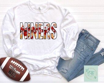 Niners-Black Outline