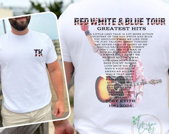 Gira Red White & Blue con imagen de bolsillo (Grandes éxitos de Toby Keith)