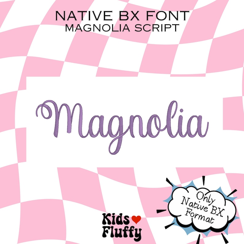 Native BX Font Magnolia Script - Bx Font - Embrilliance Native BX Font ...