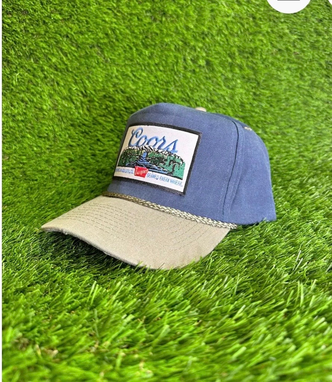 Vintage Coors Banquet Hat Etsy