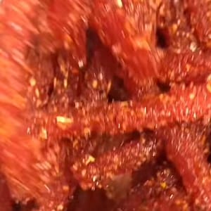 Punch Sour patch straws with chamoy