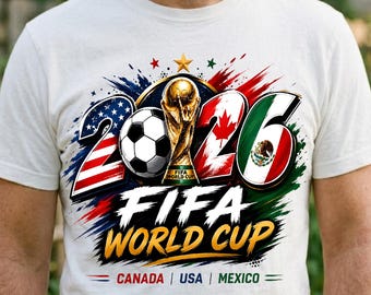 Mistrzostwa Świata FIFA 2026 PNG, projekt sublimacji piłkarskiej, USA Kanada Meksyk Pobieranie cyfrowe