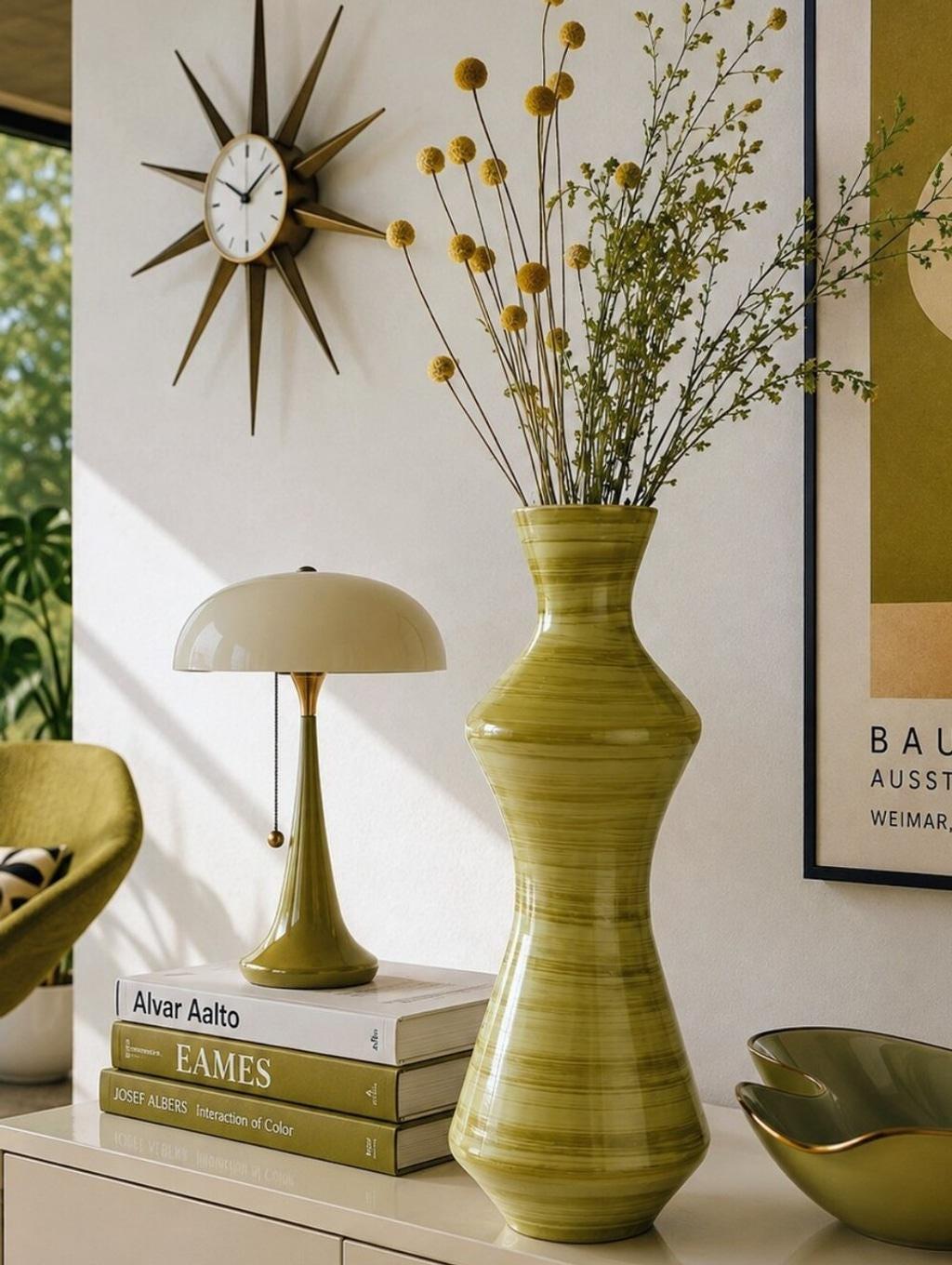 Midcentury Modern Flower Vase - Etsy