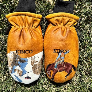 Custom Painted Kinco Gloves