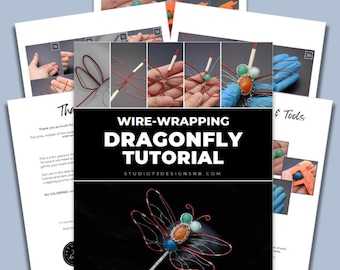 How to Wire-Wrap Dragonfly [PRINTABLE PDF TUTORIAL]