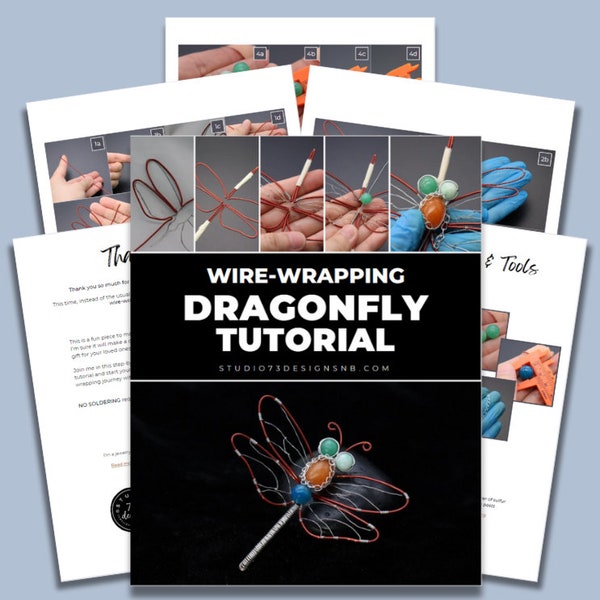 How to Wire-Wrap Dragonfly [PRINTABLE PDF TUTORIAL]