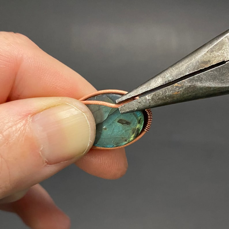 How to Wirewrap Stones Without Holes wirewrapping Tutorial for Beginners PDF Tutorial Etsy