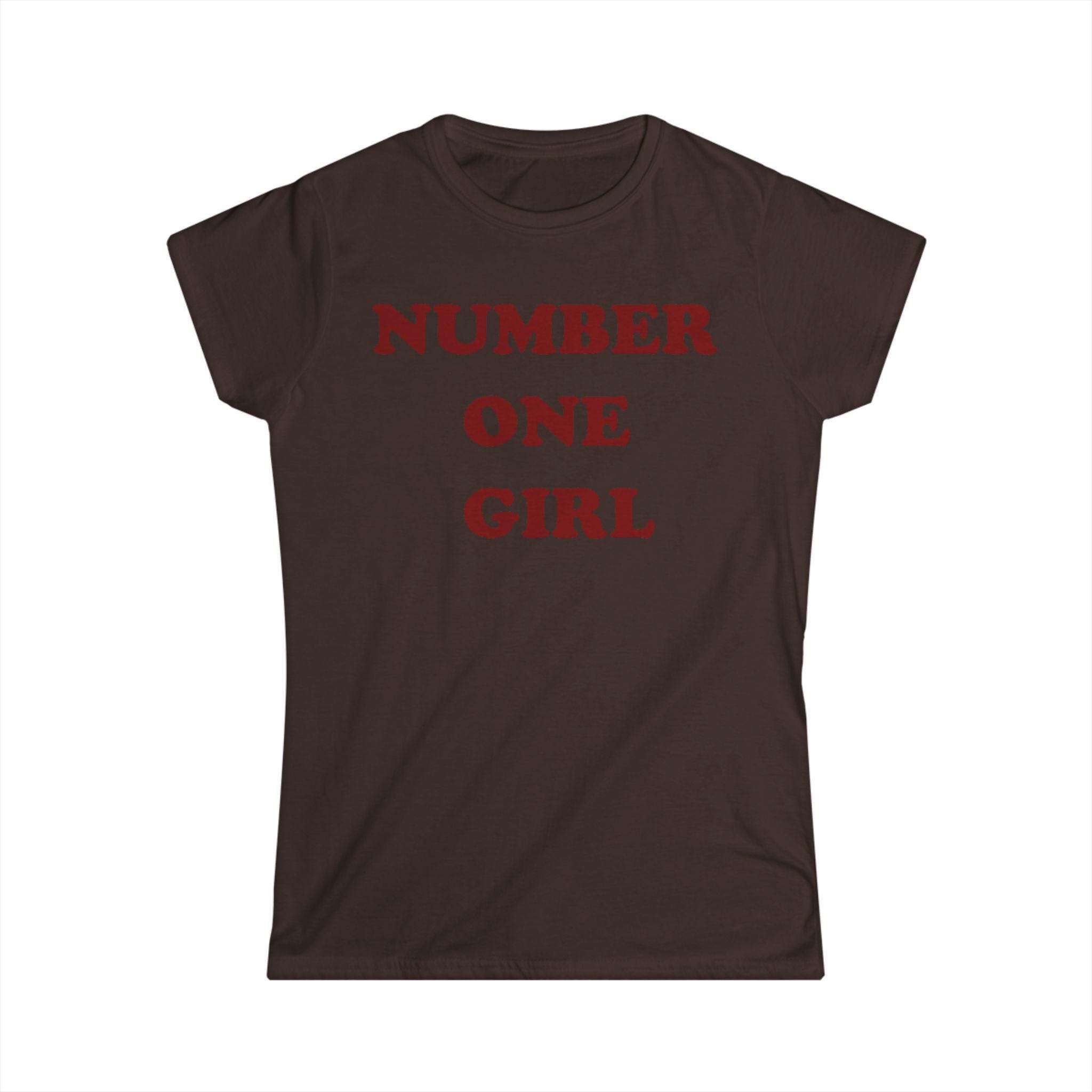 Number One Girl Shirt Rose Tee - Etsy