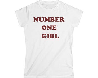 ROSÉ - NUMBER ONE GIRL T-Shirt (Blue) [rosie APT Official MD