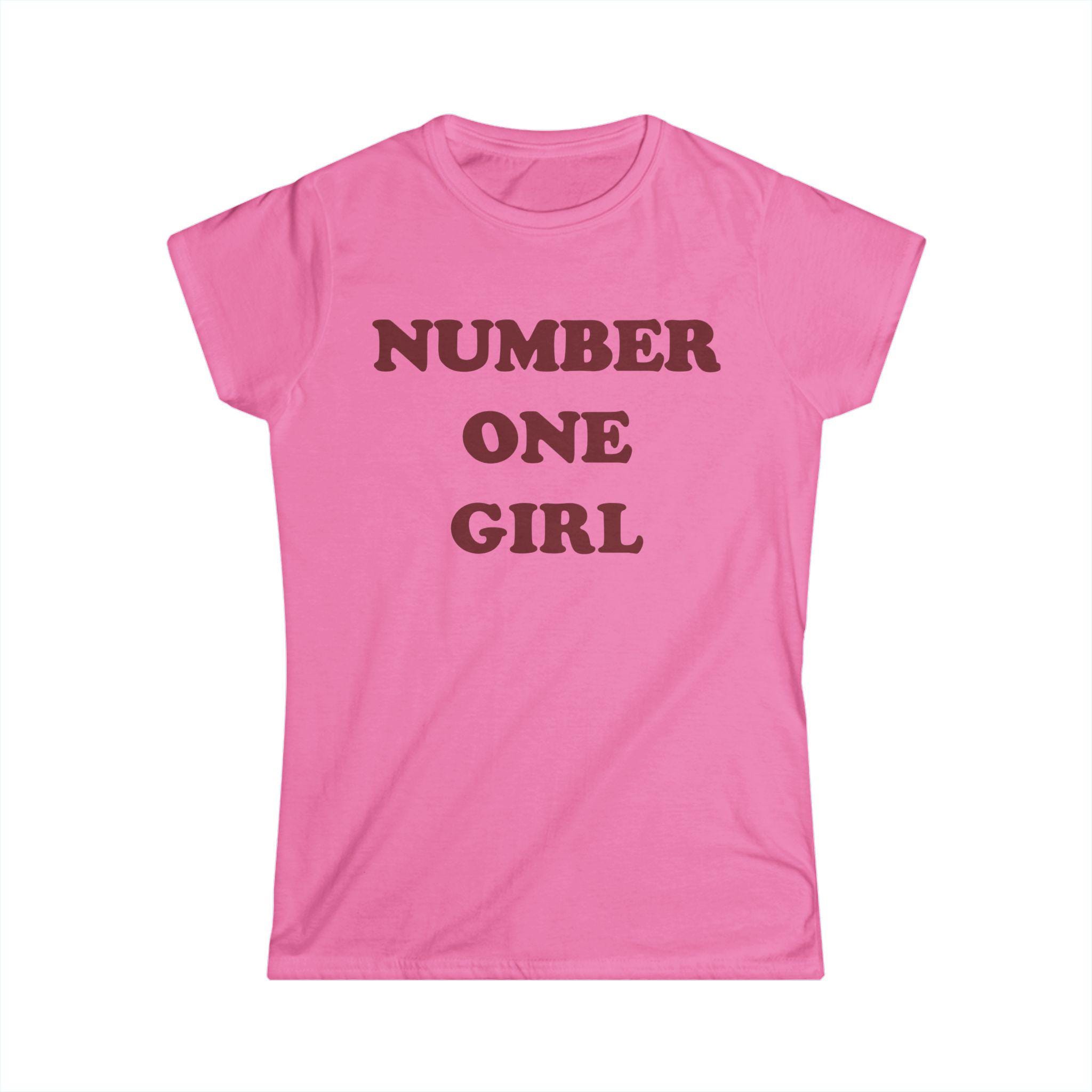 ROSE NUMBER ONE GIRL Tシャツ number one girl blue t-shirt – ROSÉ