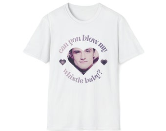 Josh Hutcherson shirt kun je mijn fluitje blazen baby meme grappig T-shirt