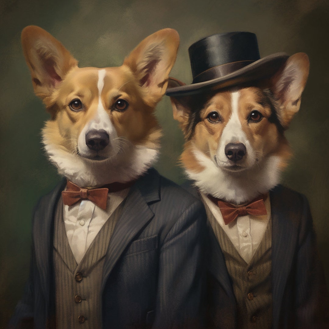 Custom Royal Pet Portraits, Renaissance Dog Portrait, Pet Lovers Gift