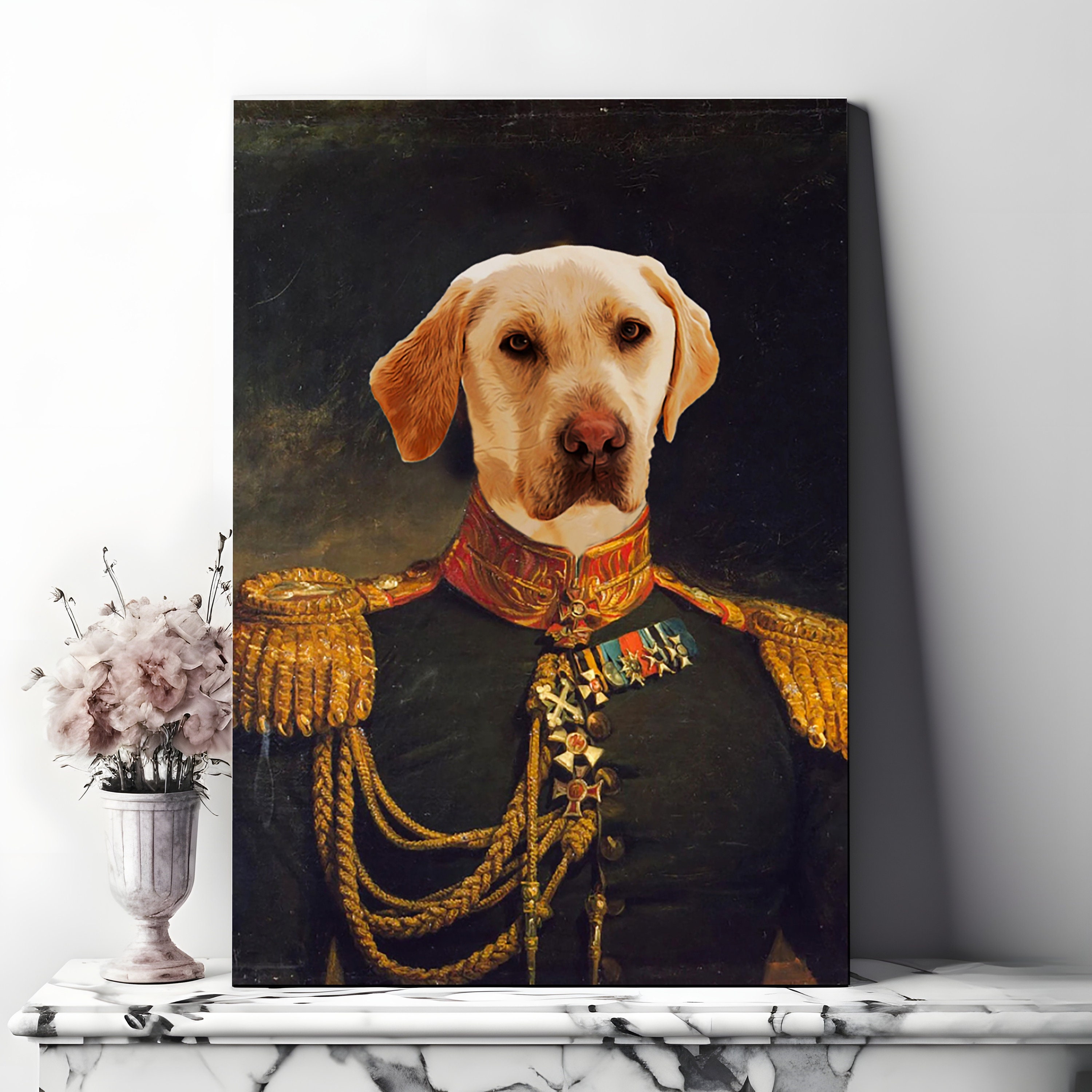 Custom Royal Pet Portrait Renaissance Dog Painting Pet - Etsy UK
