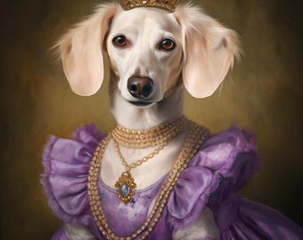 Retrato de gato real personalizado, pintura de gato renascentista, presente para amantes de animais de estimação, retrato de animal de estimação real, presente de retrato de animal de estimação, pintura de animal, decoração de parede
