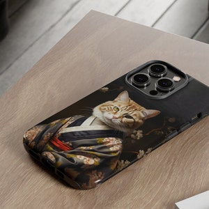 Anpassat husdjursfodral, kungligt hundporträtt, anpassat husdjursfodral, personligt hundfodral, iPhone-skal med katt bild 10