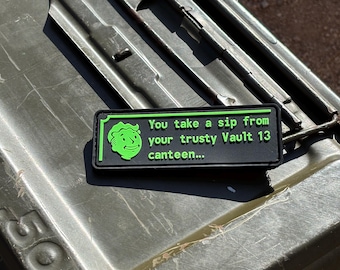 Vault 13 Canteen - PVC Morale Patch