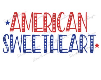 American Sweetheart PNG, American PNG clip art file, 4th of july png, cute american png, america clipart png, USA png