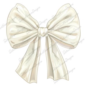 White Bow PNG, Cute Coquette White Ribbon Bow png design, white ribbon png, white bow png illustration, cute bow png, coquette pngs, bow png