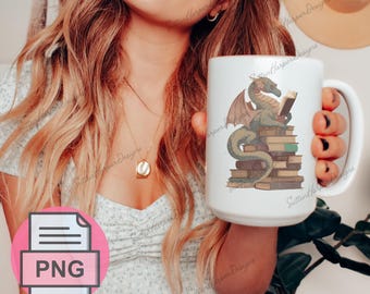 Book dragon PNG, Trendy book png, bookworm png, bookish png, bookdragon png, book lover png, dragon png, viral book dragon png, books png
