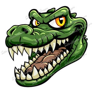 Gators Mascot Vector PNG, Gators png, Gators Mascot team png, Gator png, Gator vector png, gator clipart illustration, gator mascot png