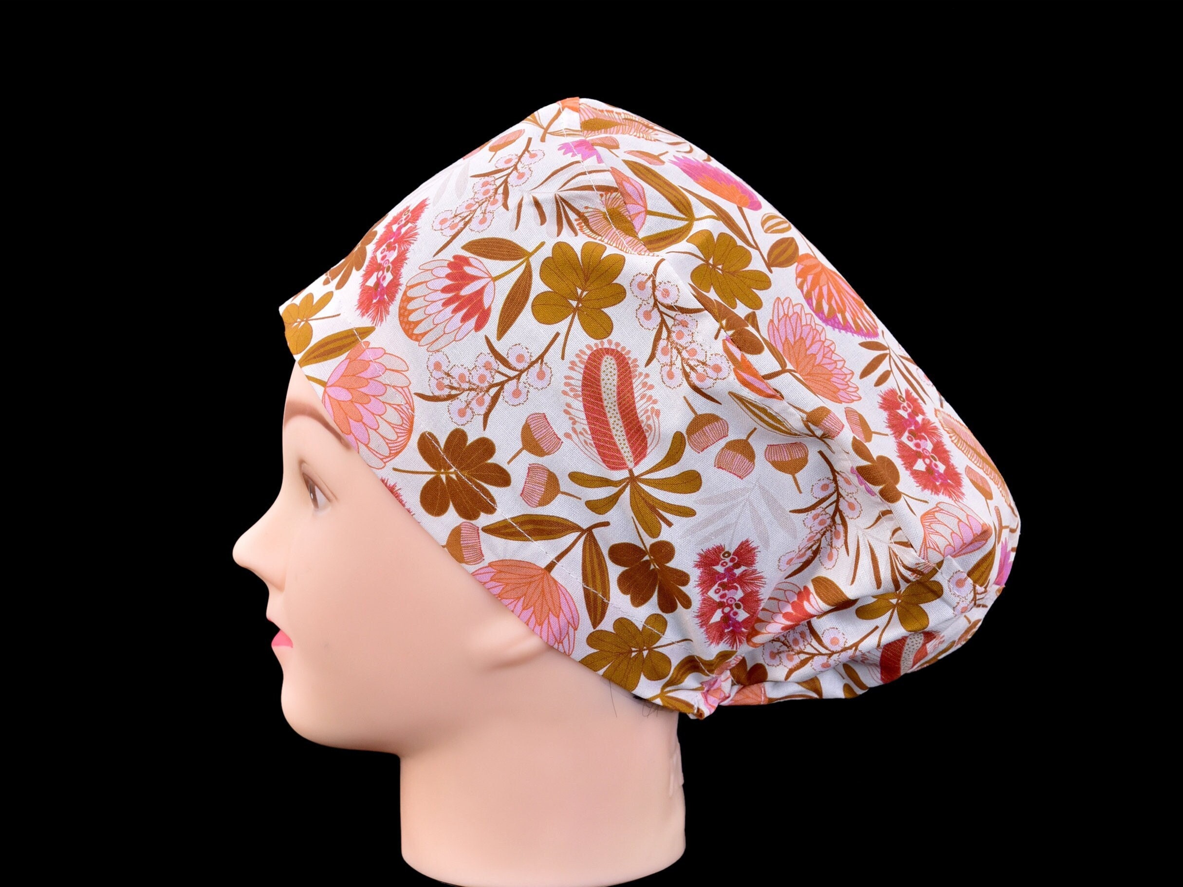 Euro Style Scrub Caps for Women / Scrub Caps / Surgical Caps / Etsy