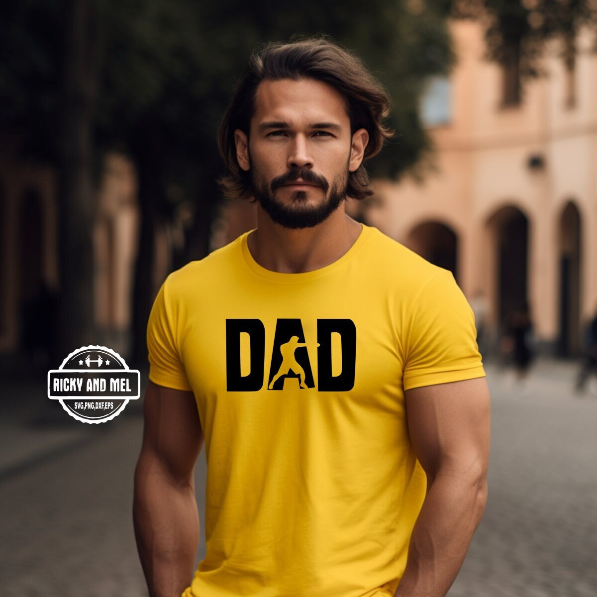 Boxing Dad Svg Boxing Dad Png . Boxing. Dad. Father's Day. Etsy