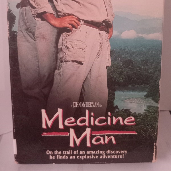 Medicine Man VHS movie/Sean Connery