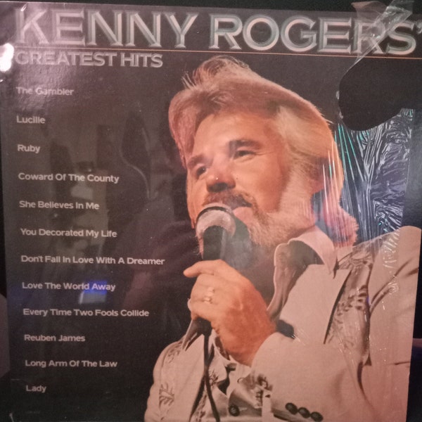 Kenny Rogers' Greatest Hits vinyl record