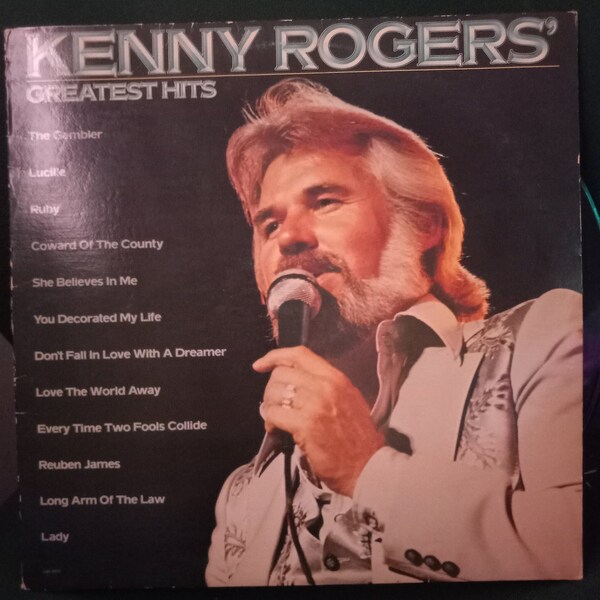 Kenny Rogers' Greatest Hits vinyl record