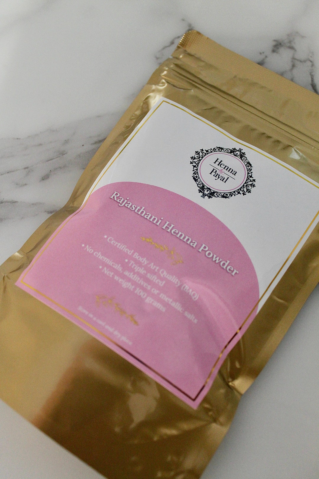 Organic Rajasthani Henna Powder 100 Grams Triple Sifted Etsy Australia