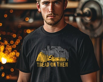 Camiseta homenaje a Killdozer: Tread on Them, camiseta de equipo pesado