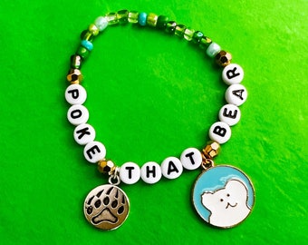 MAD WOMAN *Taylor* Eras Tour Friendship Bracelet with Charms