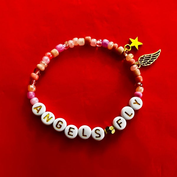 ANGELS FLY *Louis Tomlinson* Friendship Bracelet with Charms