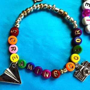 OOTW *Taylor* Friendship Bracelet with Charms