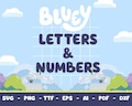 Bluey Two Fonts, Bluey SVG, Kids Font, Digital Font Download, Canva Logo, Halloween Font, Canva Font, Canva Print, PNG Font, Canva Editable