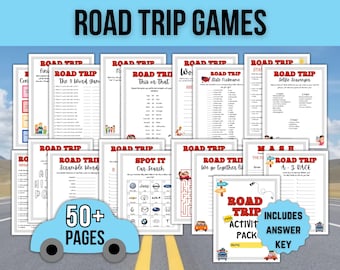 Pacote de atividades para viagem: mais de 60 jogos infantis (para impressão)