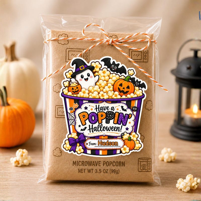 Poppin Popcorn Halloween - Etsy