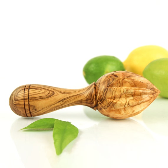Presse Citrons En Bois D'olivier - Produit Artisanal