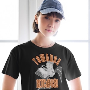 TOWANDA B!tc#es! - Women’s crop top - Funny Pop Culture Graphic Tee, Feminist Rage Shirt, Fried Green Tomatoes Inspired