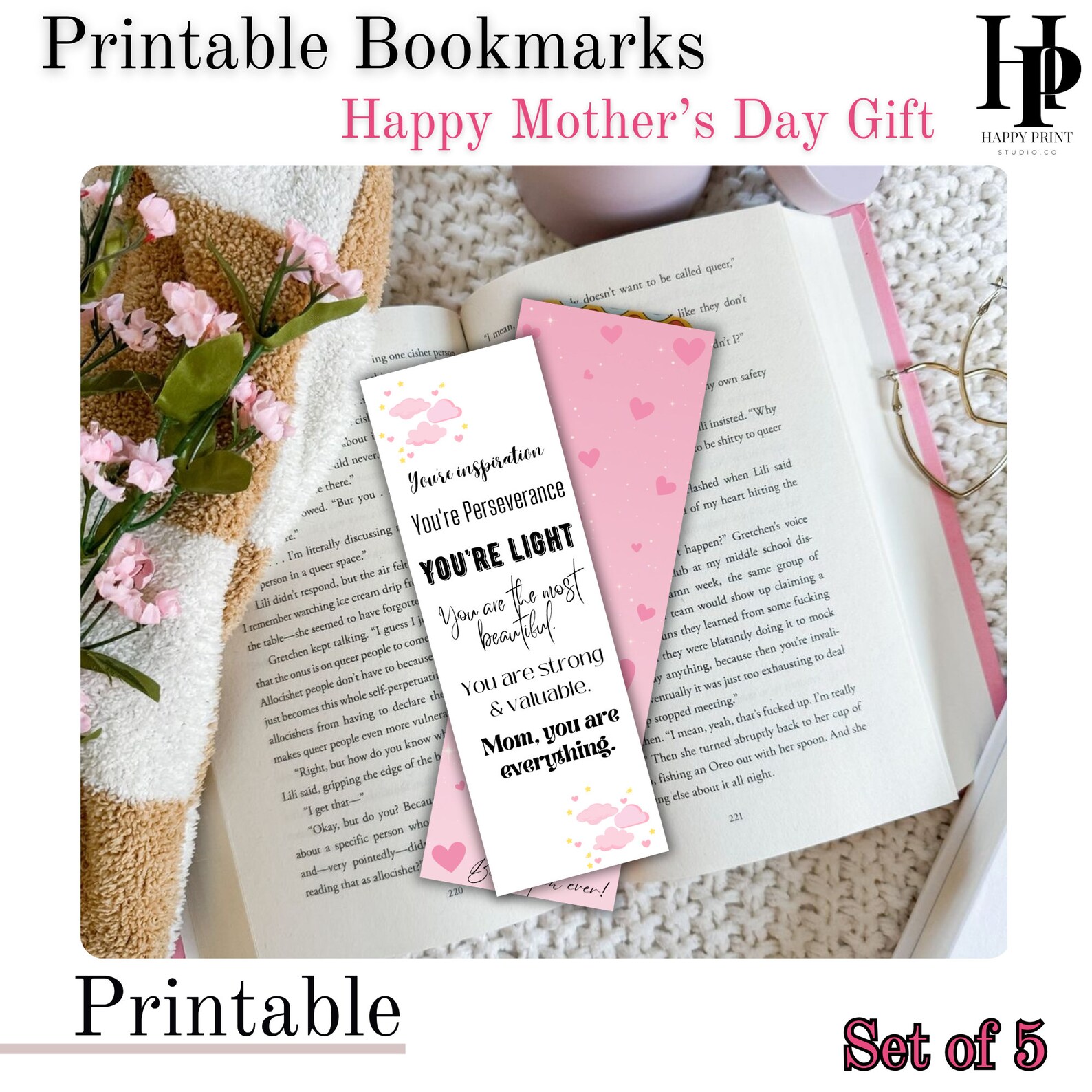 Printable Mother s Day Bookmark Template Mom Bookmark/ Special Mom Printable Mother s Day Bookmark Template Mom Bookmark/ Special Mom