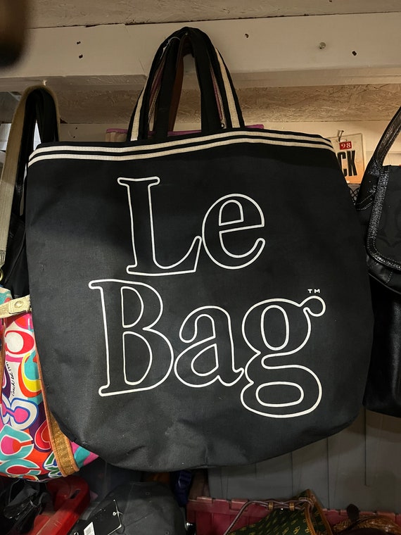 Vintage 80s Longchamp Leather Tote Bag By Longchamp | Shop THRILLING