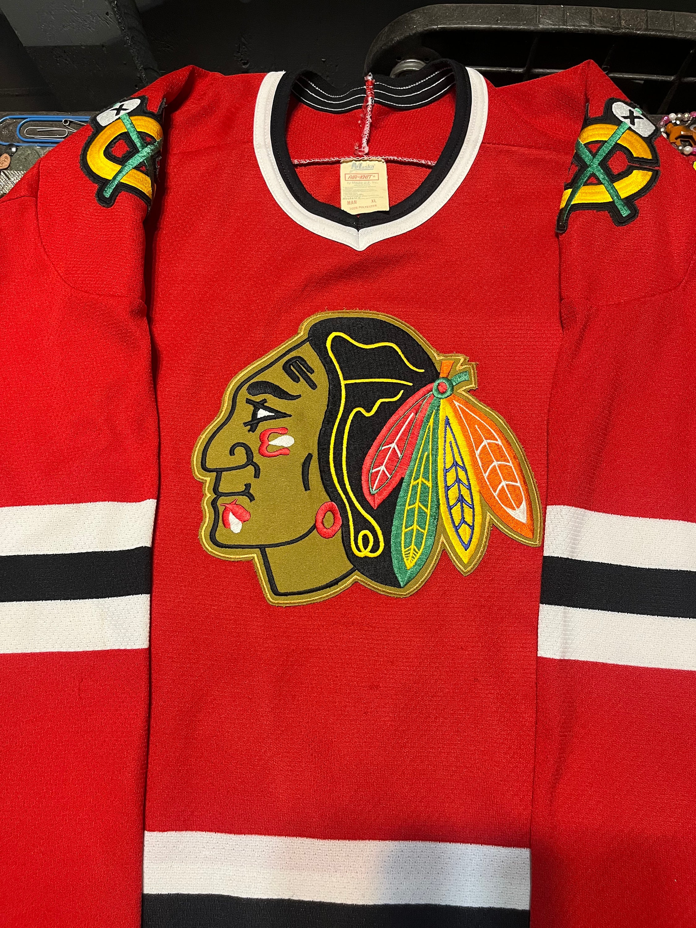 BOB PROBERT Chicago Blackhawks 1998 CCM Throwback Alternate NHL Hockey  Jersey - Custom Throwback Jerseys