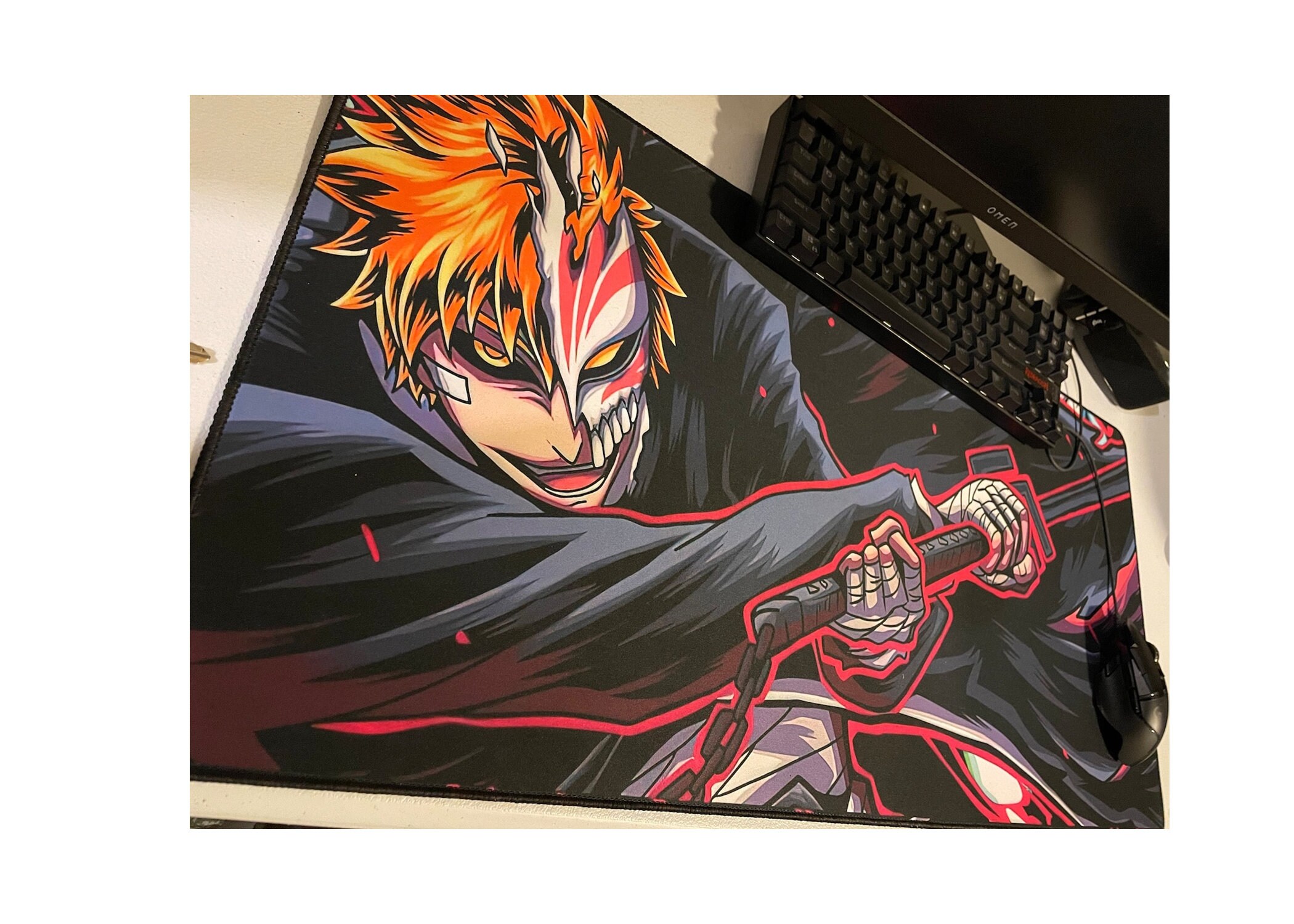 Bleach Inspired Anime Background Gaming Pad Mouse Large Gaming -  Sweden
