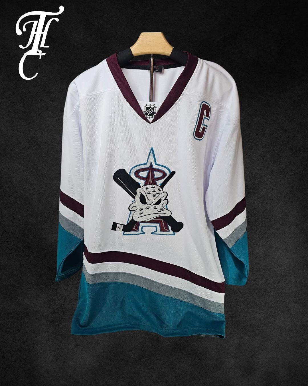 Greg Goldberg #33 Disount Mighty Ducks Movie Hockey Jersey Stitch Sewn