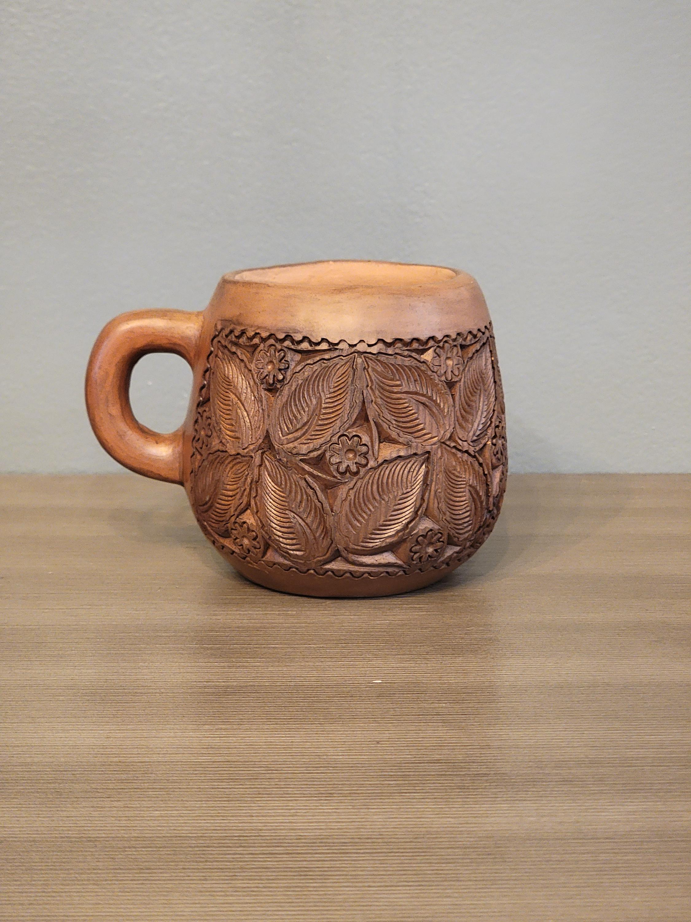 Traditional Brown Barrio Negro Coffee & Chocolate Mug