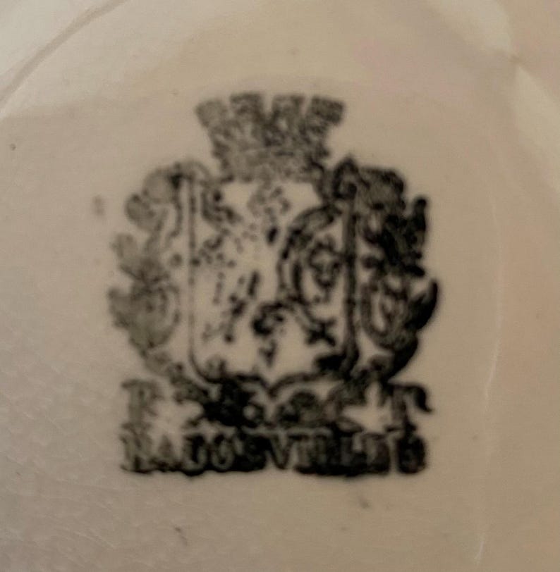 RESERVED FOR D. Please Don't Buy Antique French 2 Whites Tureens